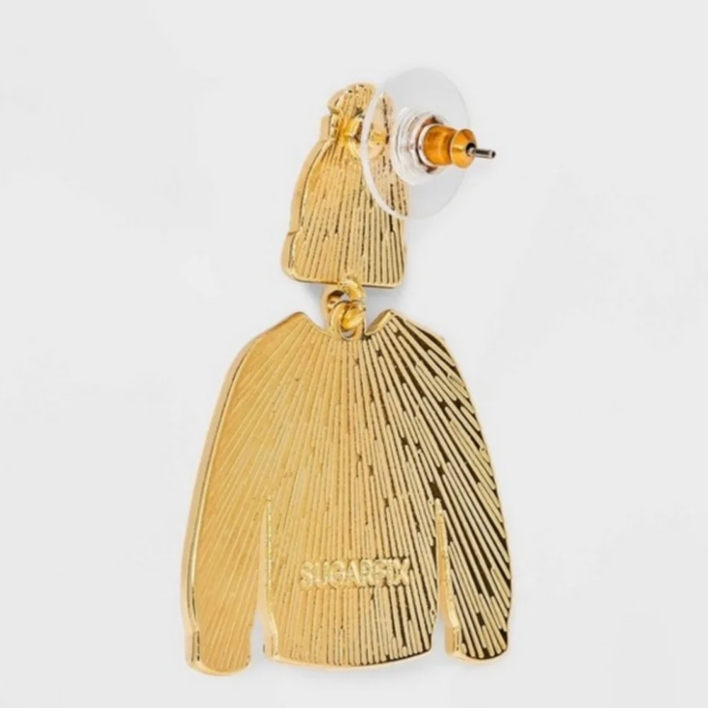 SUGARFIX by BaubleBar Love You a Latke Happy Hanukkah! Jewish Holiday Earrings